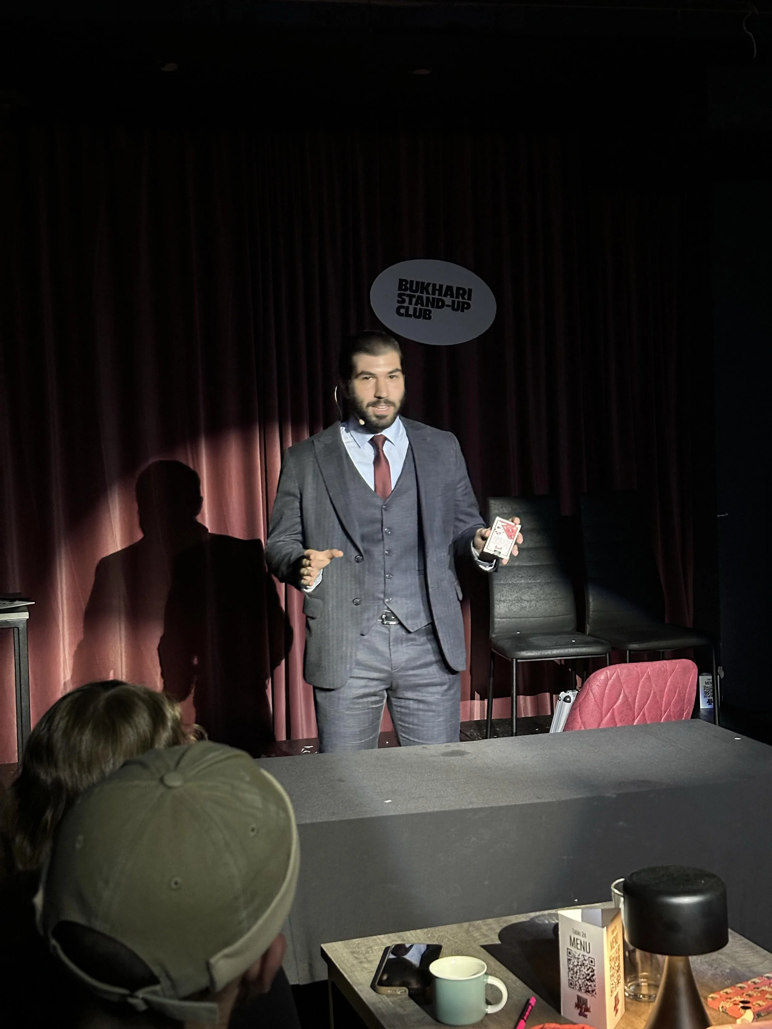 Stand-up magic show